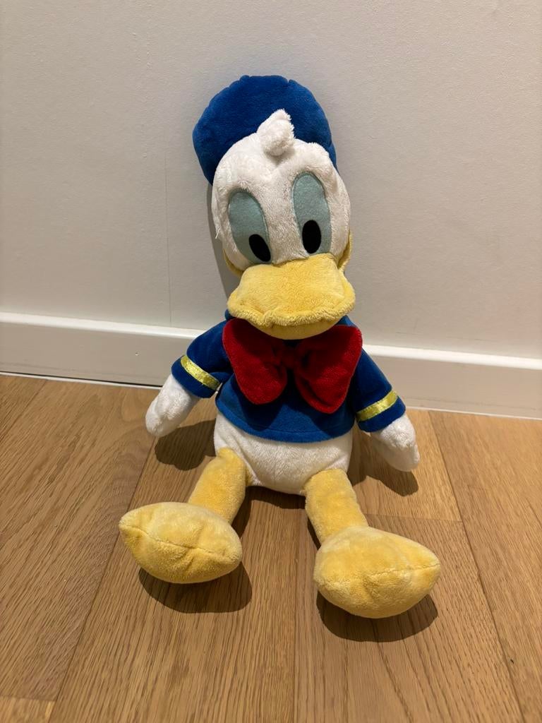 Disney Knuffel Donald Duck, Ophalen of Verzenden, Gebruikt, Eend