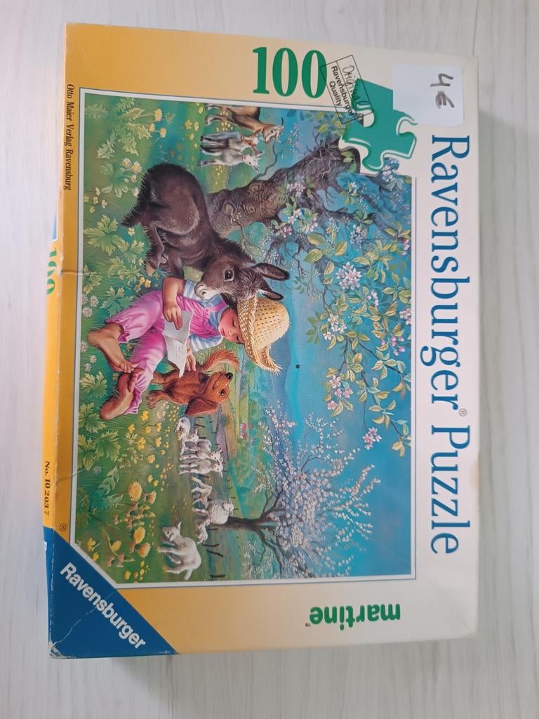 Puzzle Ravensburger, 100 pièces, vieux puzzle, Enlèvement