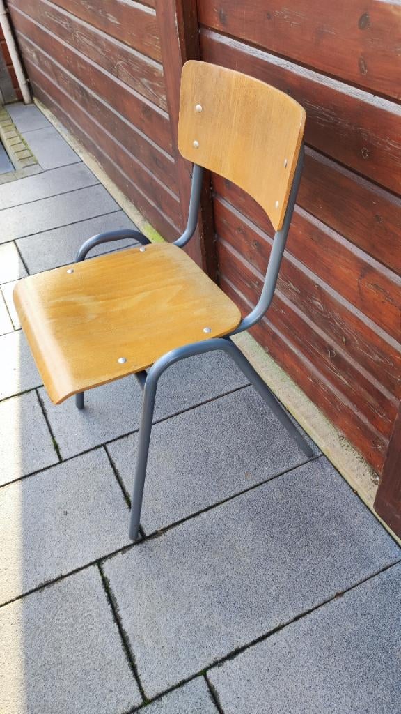 Kantine stoel, Ophalen, Gebruikt, Overige kleuren, Vintage