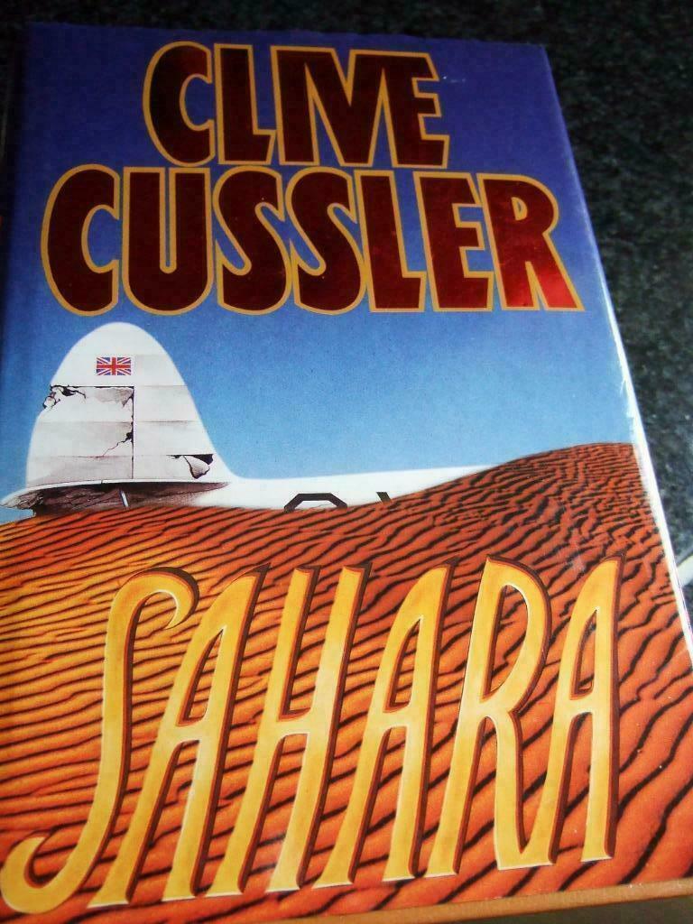 CLIVE CUSSLER : "S A H A R A", Ophalen of Verzenden, Gelezen, Clive CUSSLER