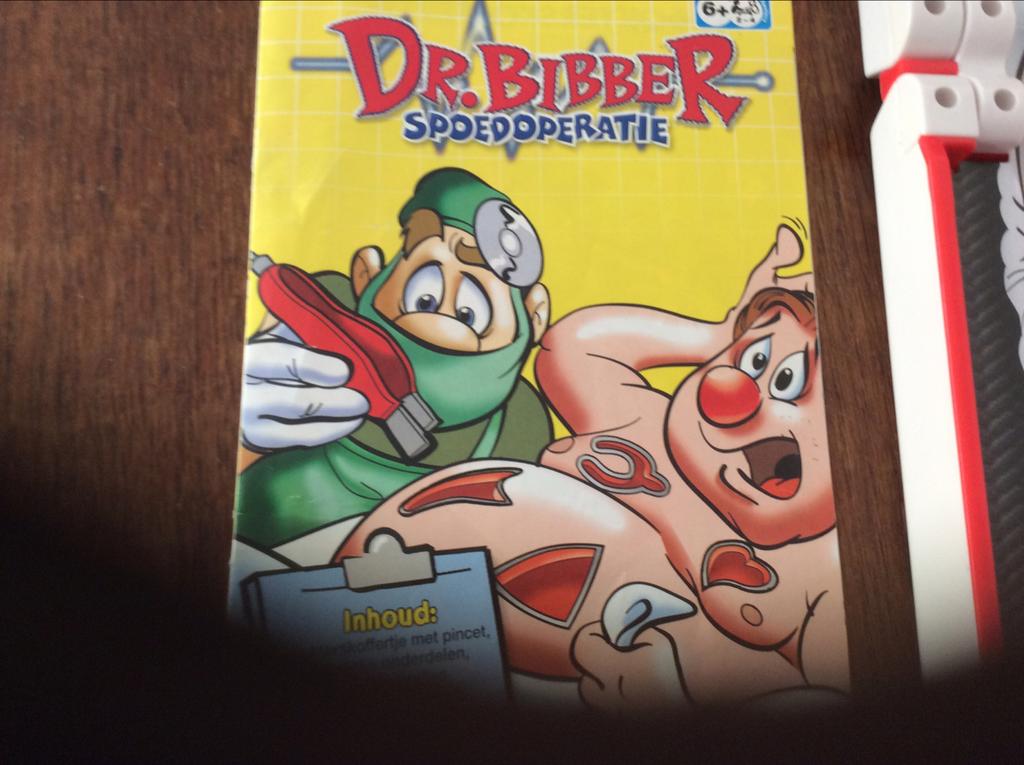 Dokter Bibber. Spoedoperatie ,in draagtas plastiek.., Kinderen en Baby's, Ophalen of Verzenden, Gebruikt