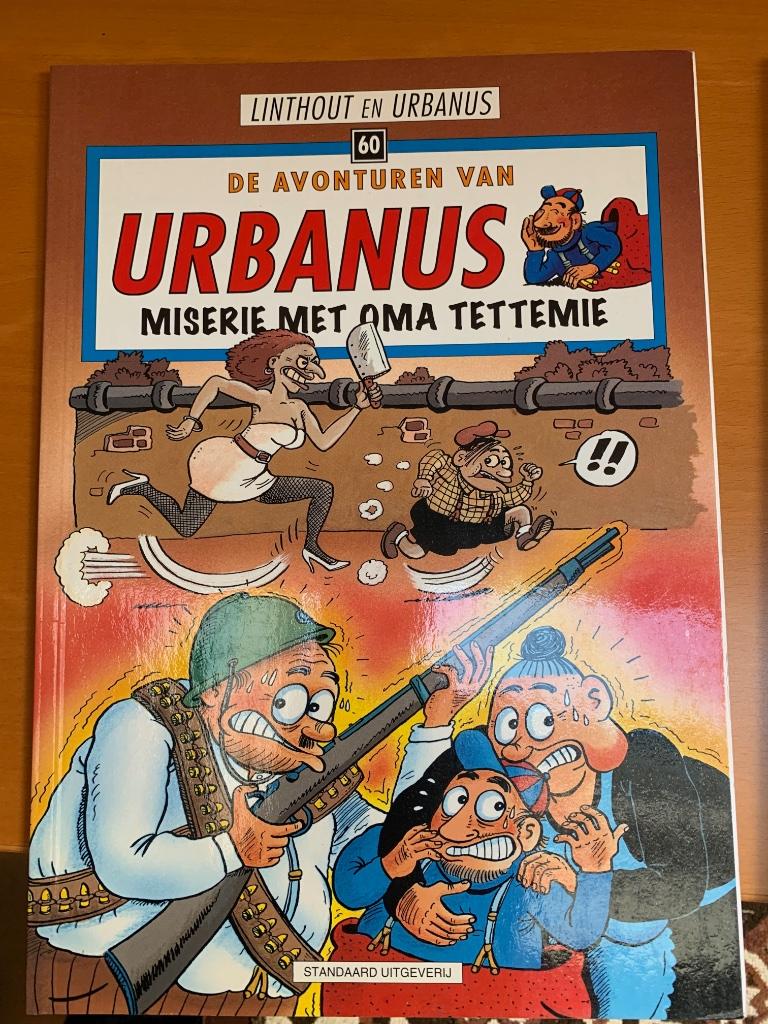 2 stripverhalen Urbanus., Plusieurs BD, Enlèvement ou Envoi, Comme neuf, Linthout en Urbanus