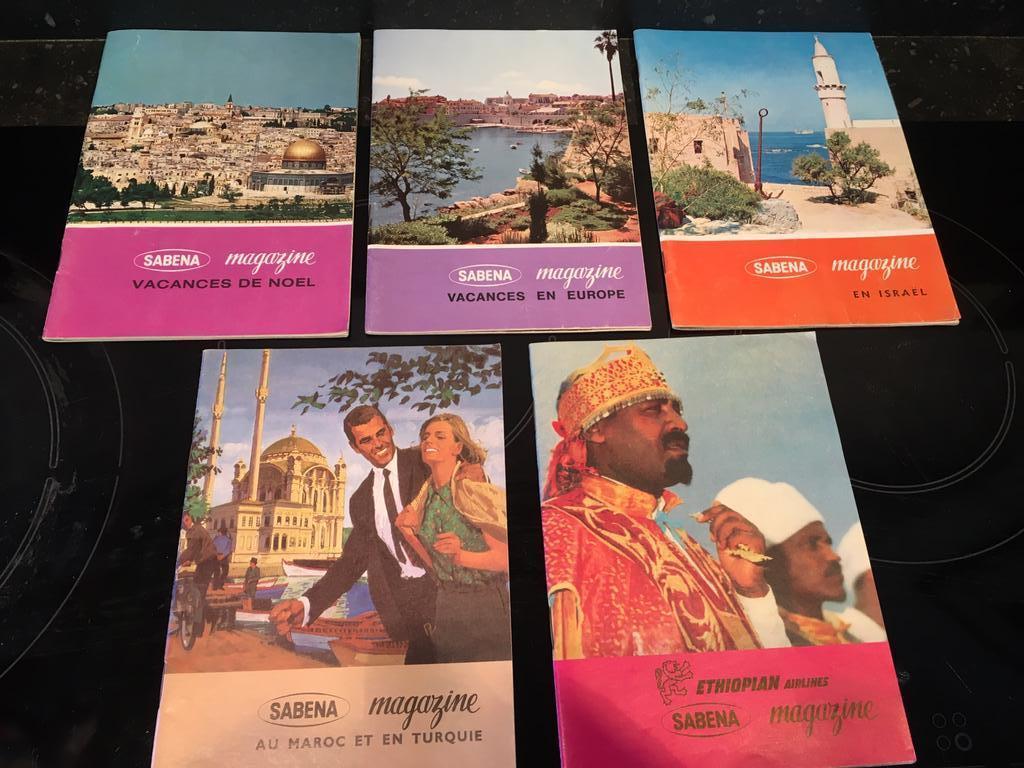 SABENA magazines 1964-1965, Collections, Enlèvement ou Envoi, Utilisé