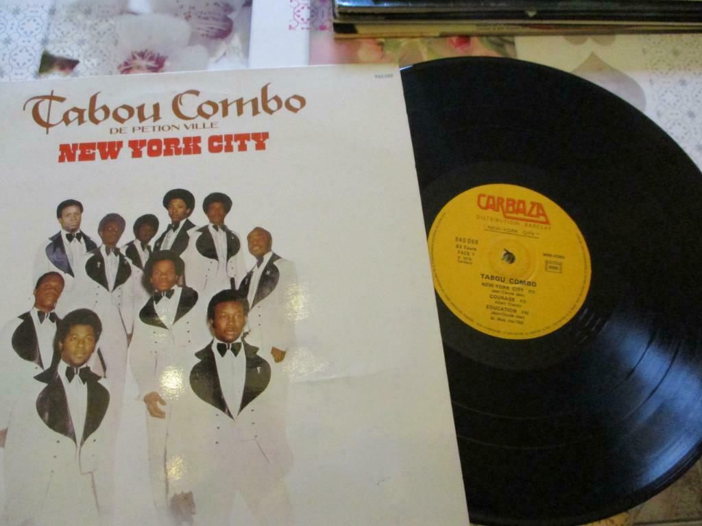 DISQUE VINYL 33 TOURS. TABOU COMBO "NEW YORK CITY"., Ophalen of Verzenden