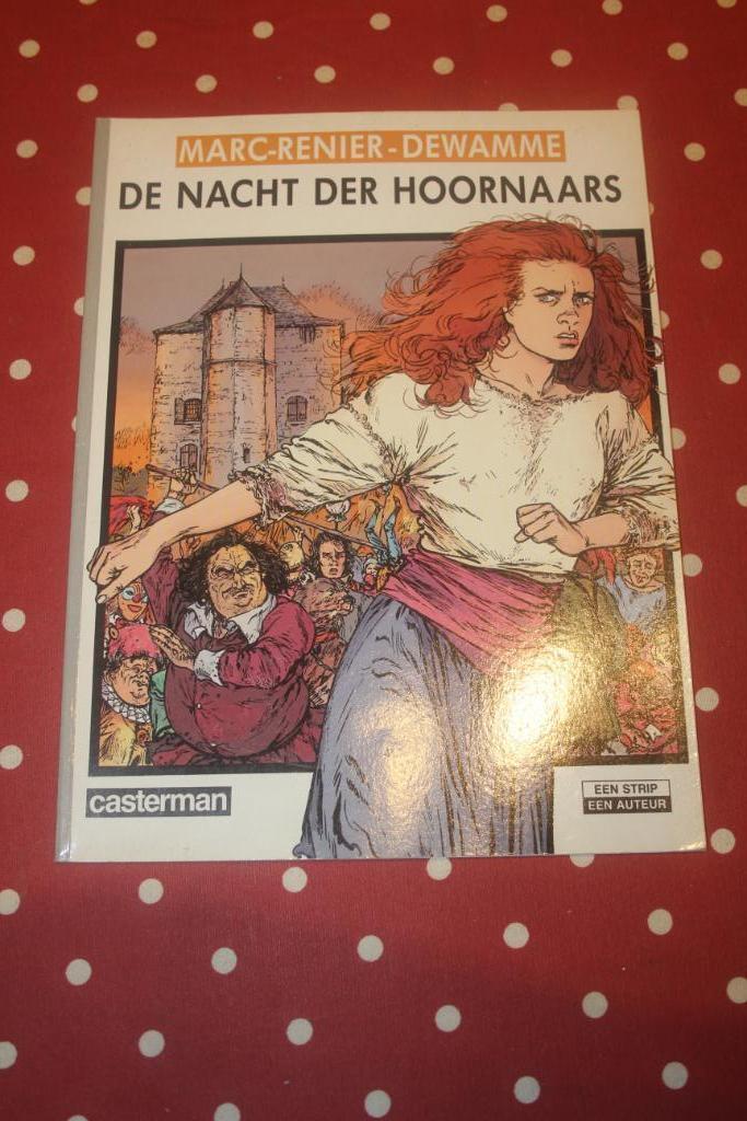 De nacht der hoornaars, Gelezen, Eén stripboek, Renier- Dewamme, Ophalen of Verzenden