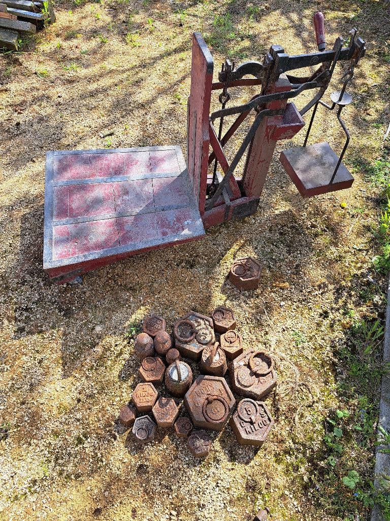 Weegschaal, Antiek en Kunst, Antiek | Gereedschap en Instrumenten, Ophalen