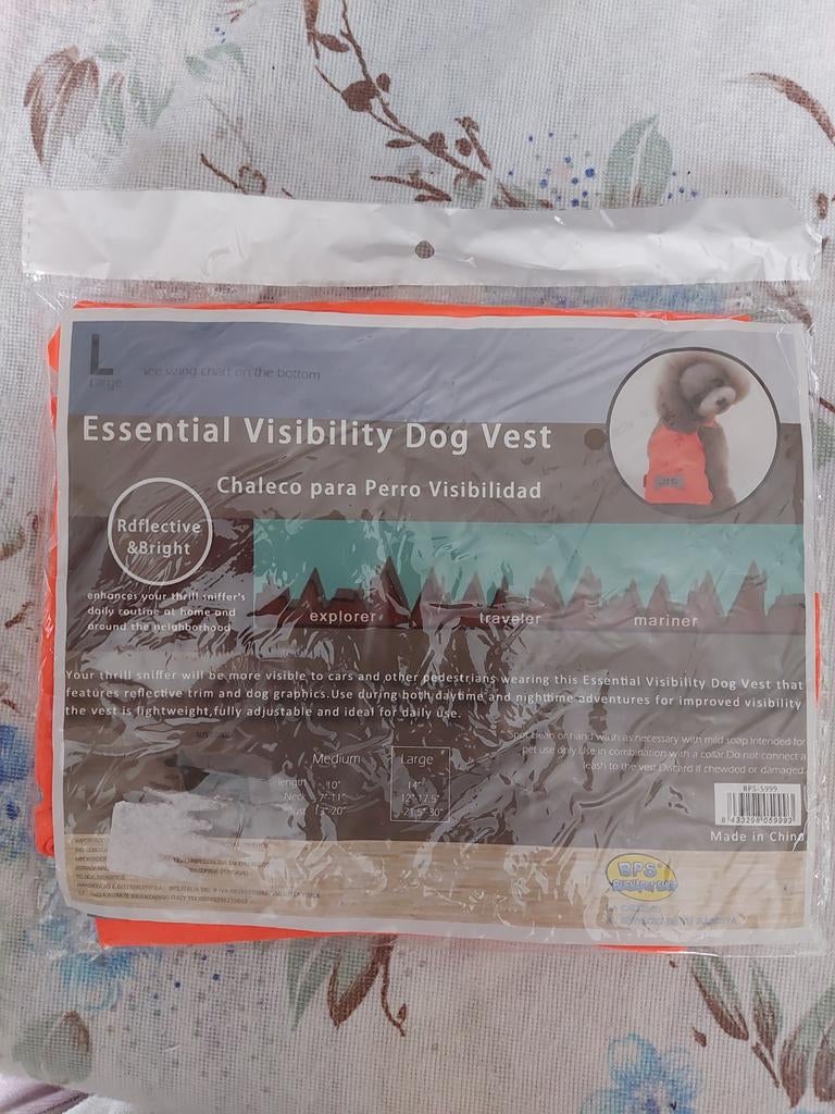 Gilet réfléchissant chien L, Enlèvement ou Envoi