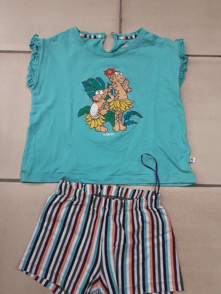 Pyjama Woody 116, Kinderen en Baby's, Kinderkleding | Maat 116, Nacht- of Onderkleding, Meisje, Ophalen of Verzenden, Zo goed als nieuw