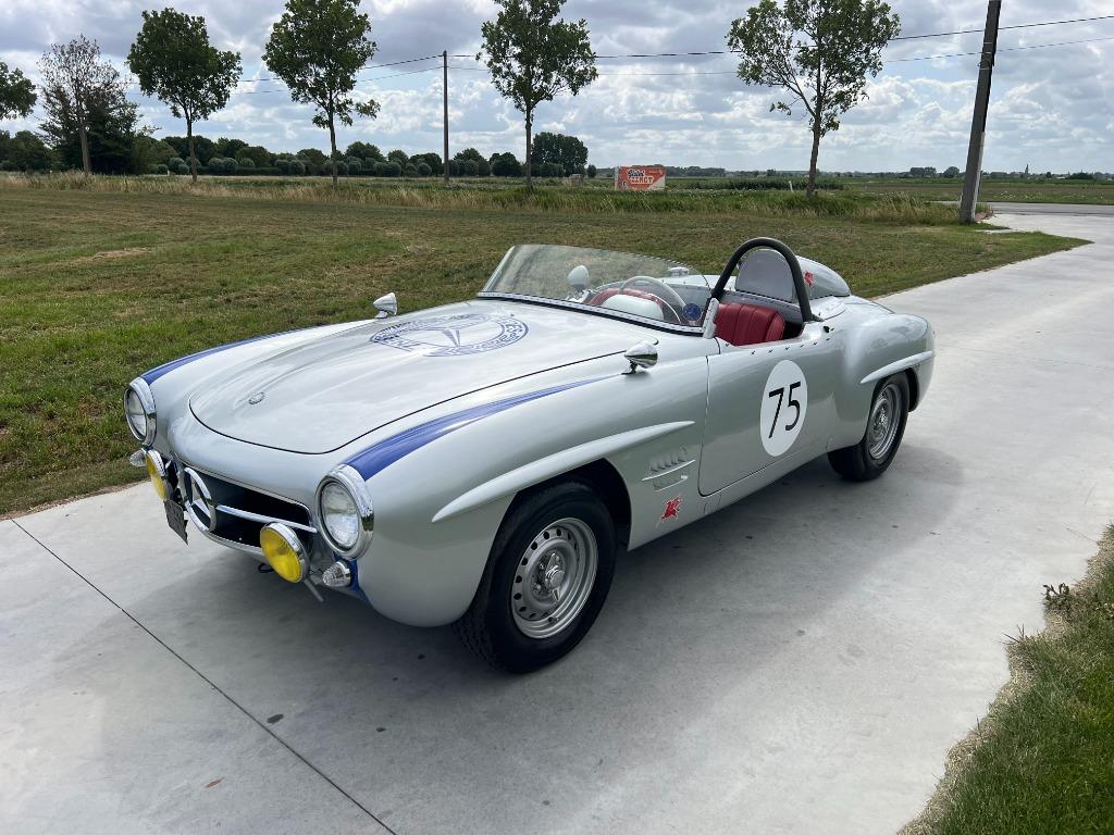 Mercedes 190SLR 1959, Auto's, Mistlampen, Cabriolet, Mercedes-Benz, Handgeschakeld