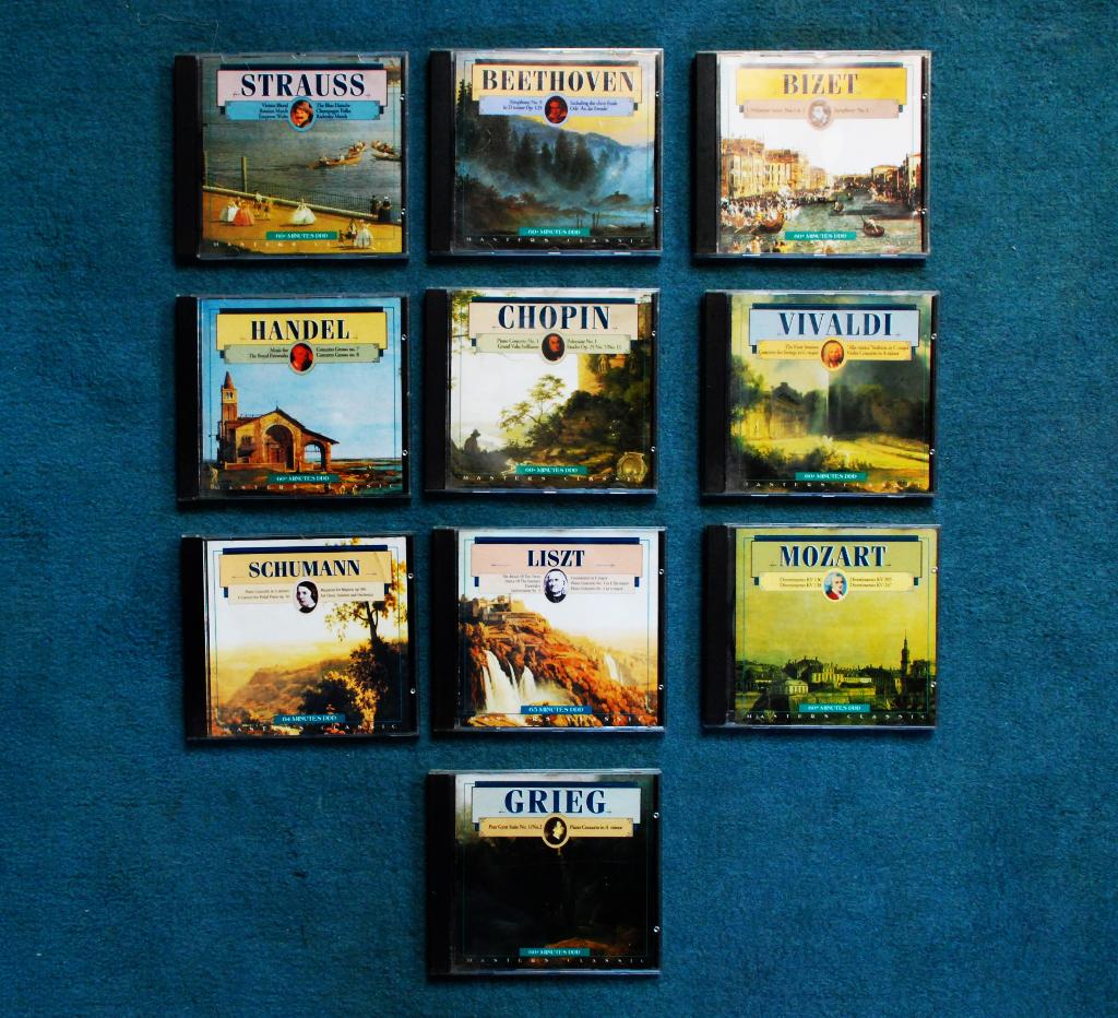 10 KLASSIEKE CD'S, Ophalen, Kamermuziek, Boxset, Zo goed als nieuw