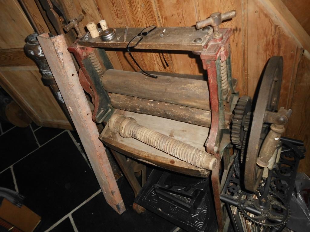 Anciene essoreuse, Enlèvement