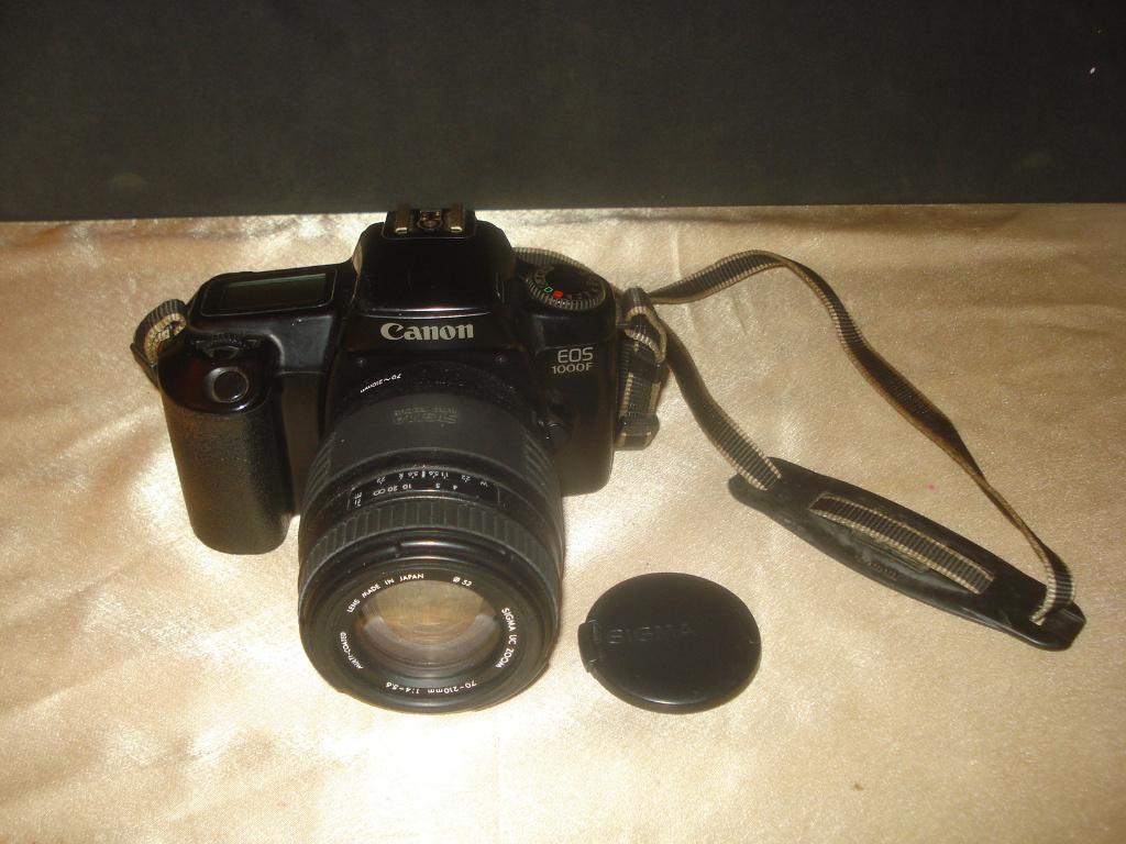 CANON EOS 1000F Autofocus + Objectif 70-210 MM, Enlèvement ou Envoi, Comme neuf, Reflex miroir, Canon
