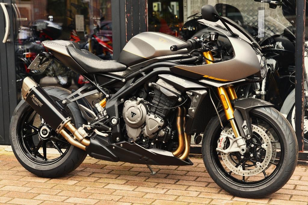 TRIUMPH SPEED TRIPLE RR BREITLING EDITION ***MOTOVERTE.BE***, Motoren, 3 cilinders, Sport, 1200 cc, Gebruikt