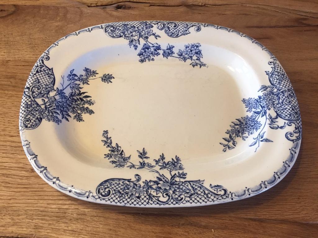 Prachtige schaal 19e eeuws, Ophalen of Verzenden