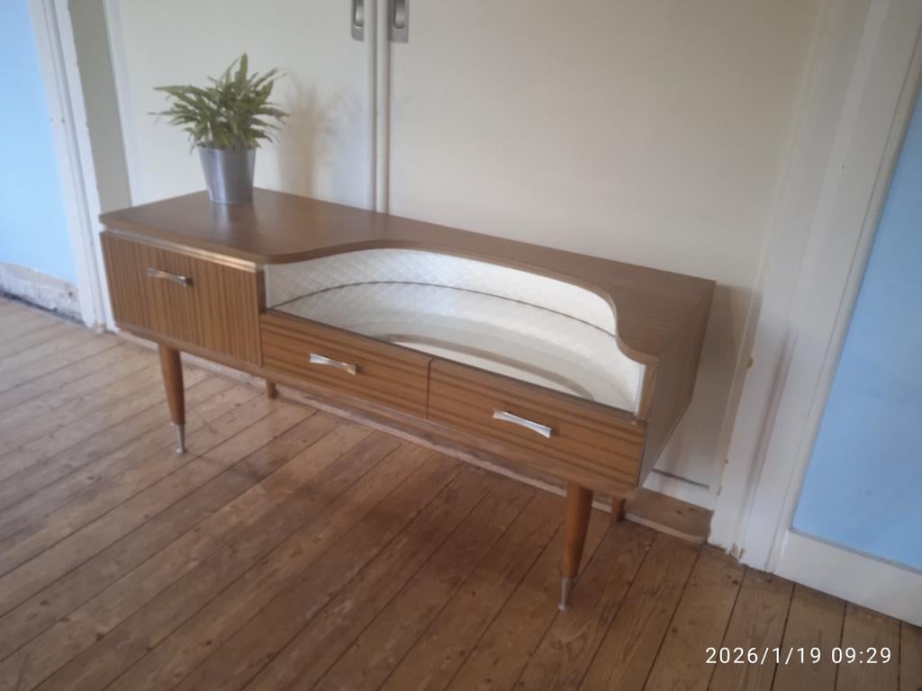 Commode Lowboard, meuble TV ou armoire à miroir, table d'app, Enlèvement