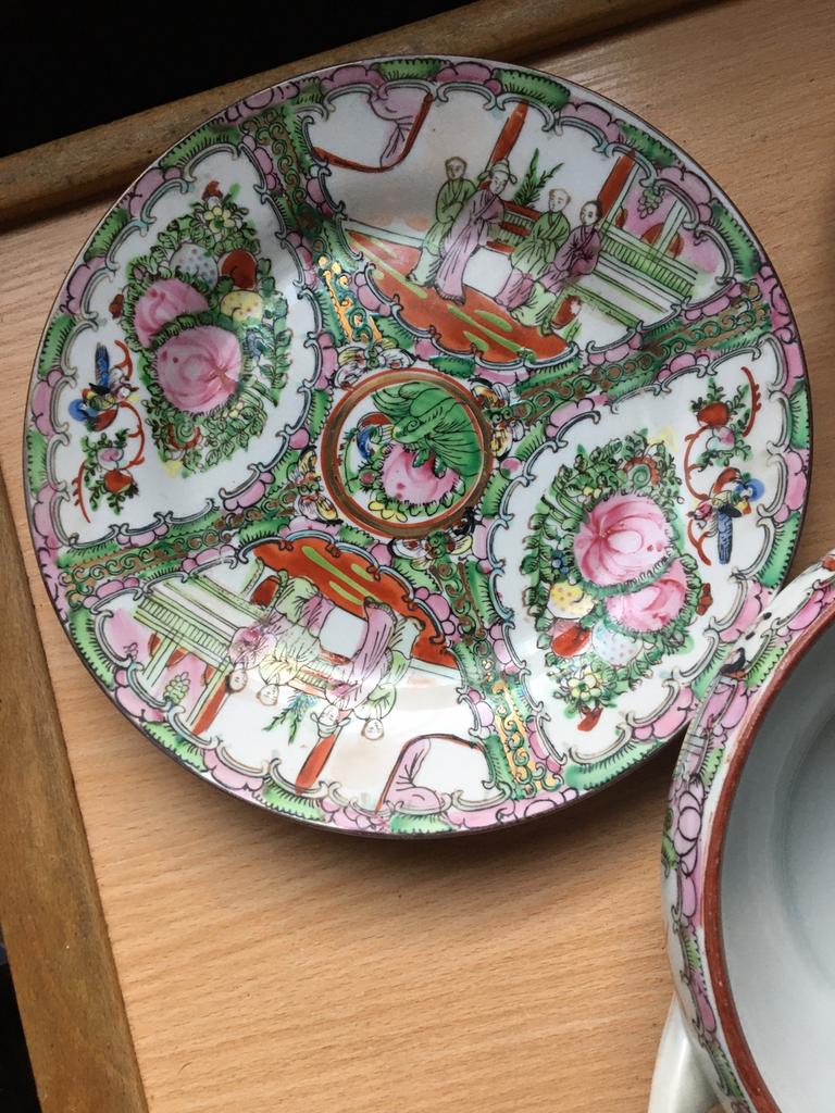 Chinees bord, Antiek en Kunst, Antiek | Schalen, Ophalen of Verzenden