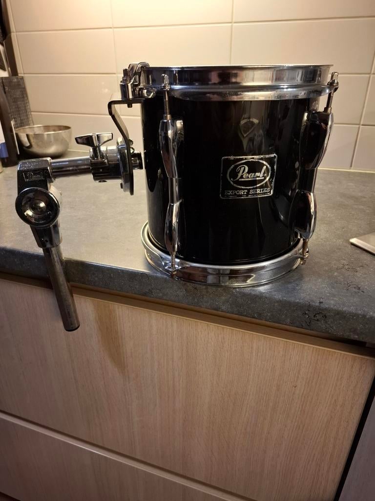 Pearl export 8 inch tom met iss ophanging voor uw drumstel, Ophalen of Verzenden, Zo goed als nieuw