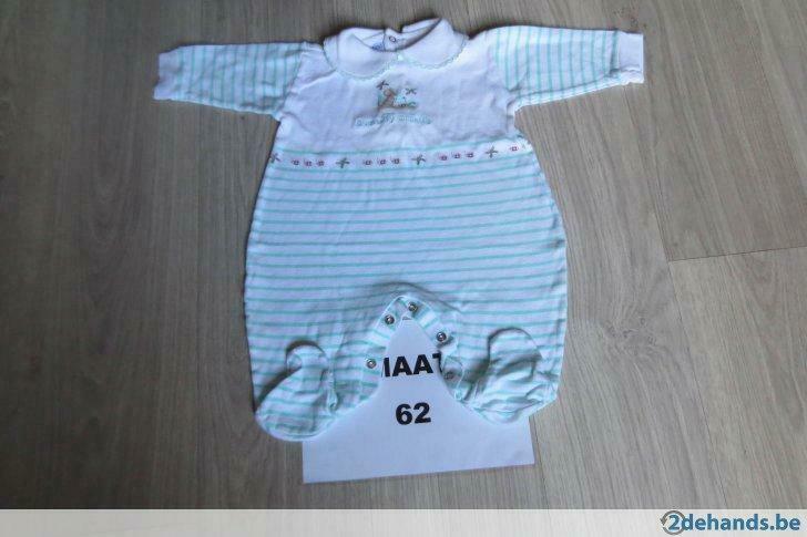 Kruippakje/pyjama merk Boutchou maat 62 meisjes, Enlèvement ou Envoi, Utilisé, Fille, Vêtements de nuit ou Sous-vêtements