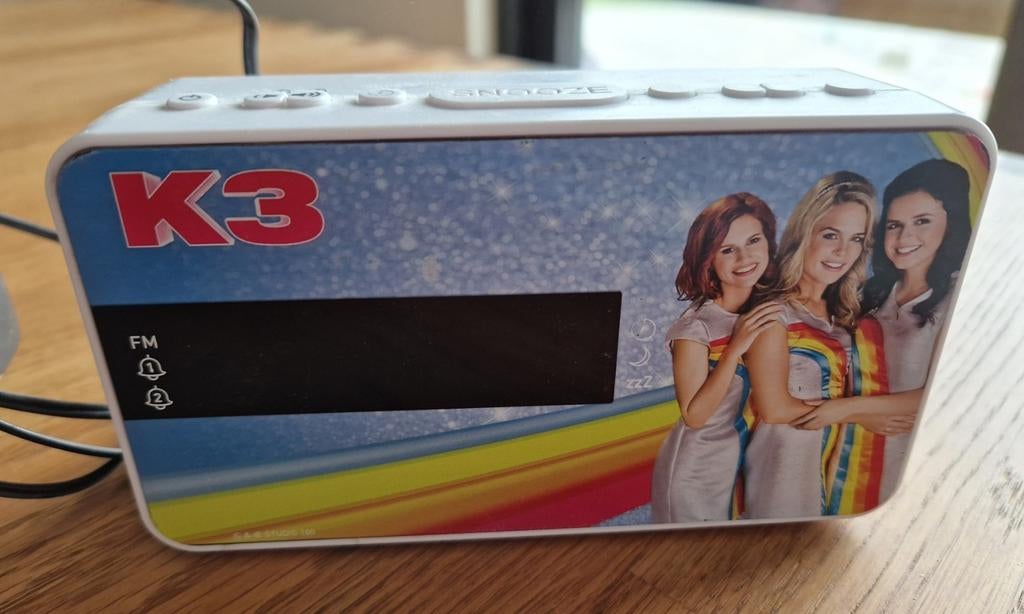 Wekkerradio K3, Ophalen, Zo goed als nieuw