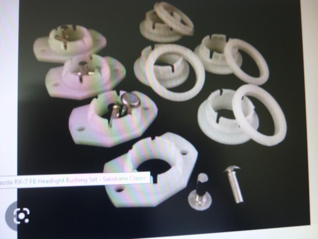 Gezocht een kitje stangen houders koplampen, Verzenden, Nieuw, Mazda