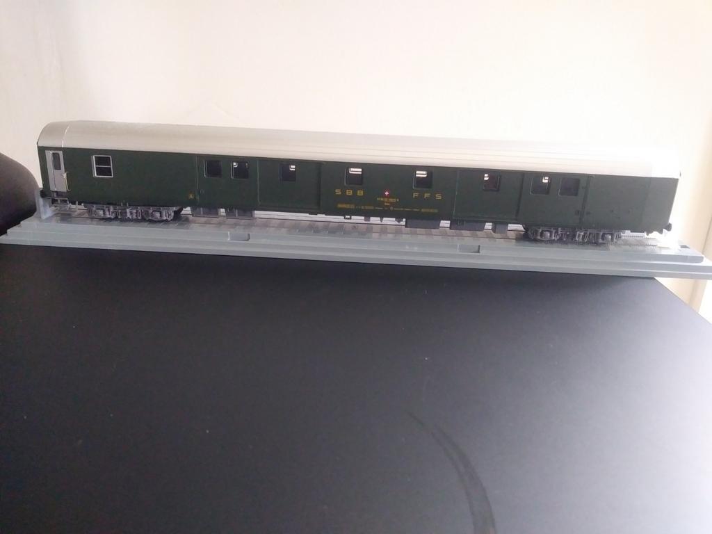 Jouef 574900 fourgon suisse, Ophalen of Verzenden, Jouef