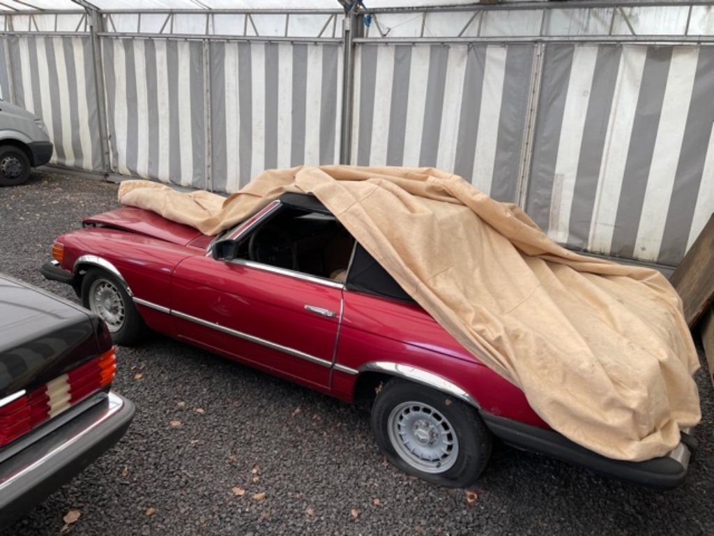 Mercedes SL380 Cabriolet 1985 type 107 Hobby Project!, foto 8