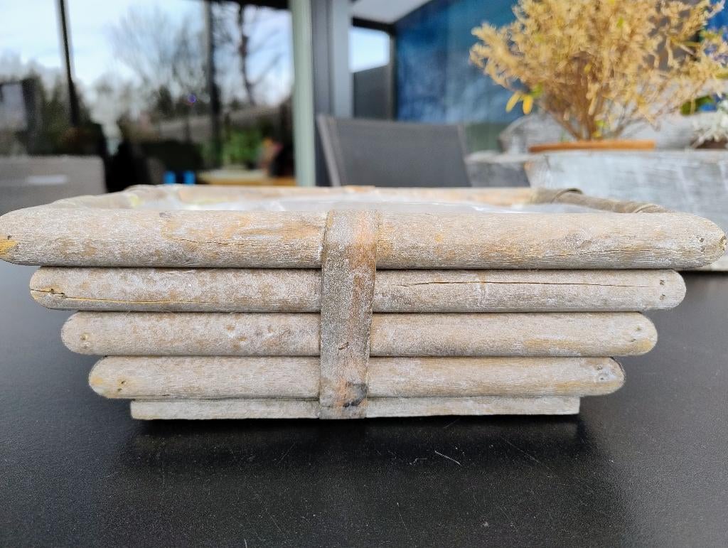 Bloembakje landelijk, Gebruikt, Minder dan 30 cm, Minder dan 60 cm, Ophalen of Verzenden