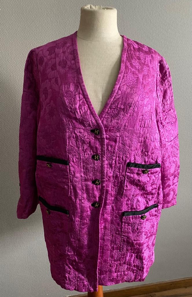 Fuchsia jas maat 46, Envoi, Comme neuf, Taille 46/48 (XL) ou plus grande, Rose