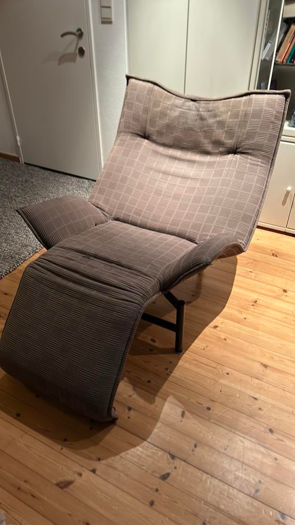 -italian-modern-lounge-chair, Huis en Inrichting, Fauteuils, Ophalen, Gebruikt, Design, 75 tot 100 cm