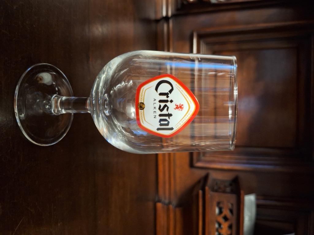 BiBierglazen Cristal, Enlèvement ou Envoi, Comme neuf, Verre à bière
