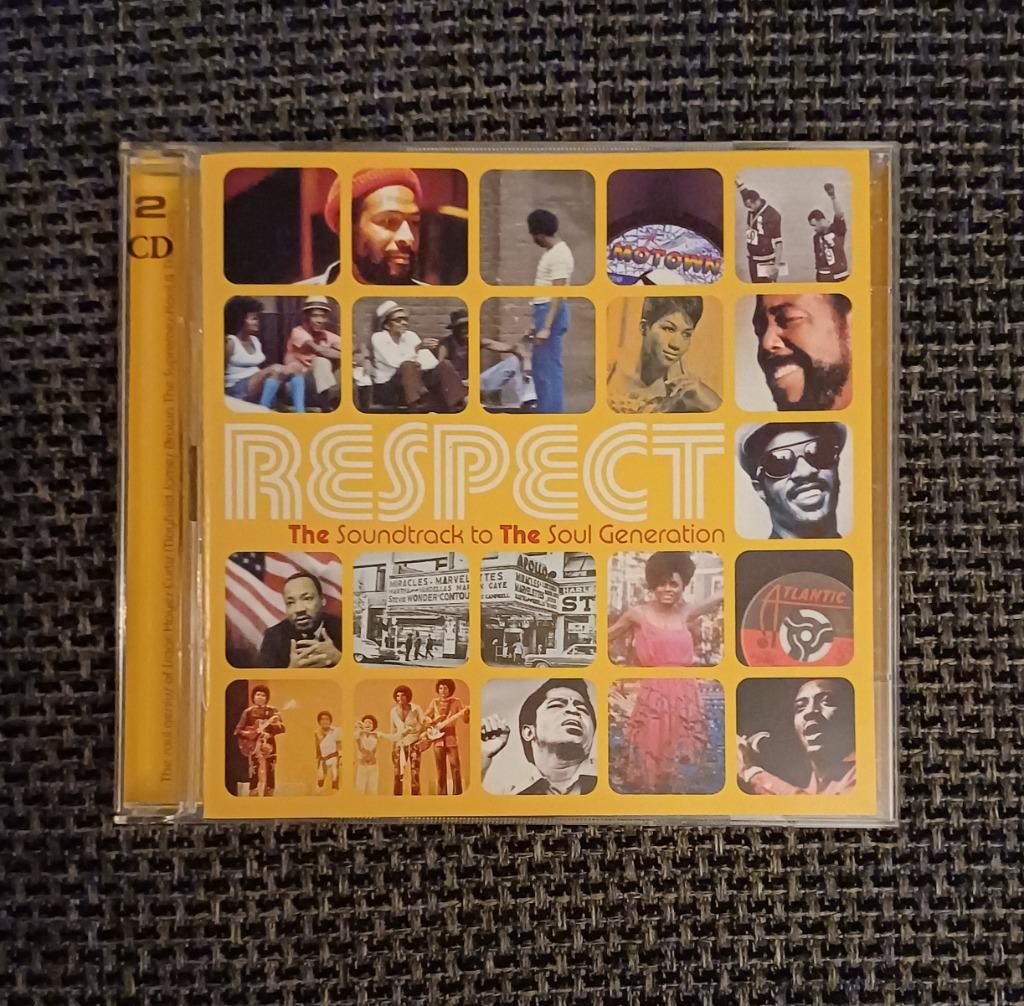 2xCD: Respect - The soundtrack to the soul generation (Unive, CD & DVD, CD | Compilations, Enlèvement ou Envoi, Comme neuf, R&B et Soul