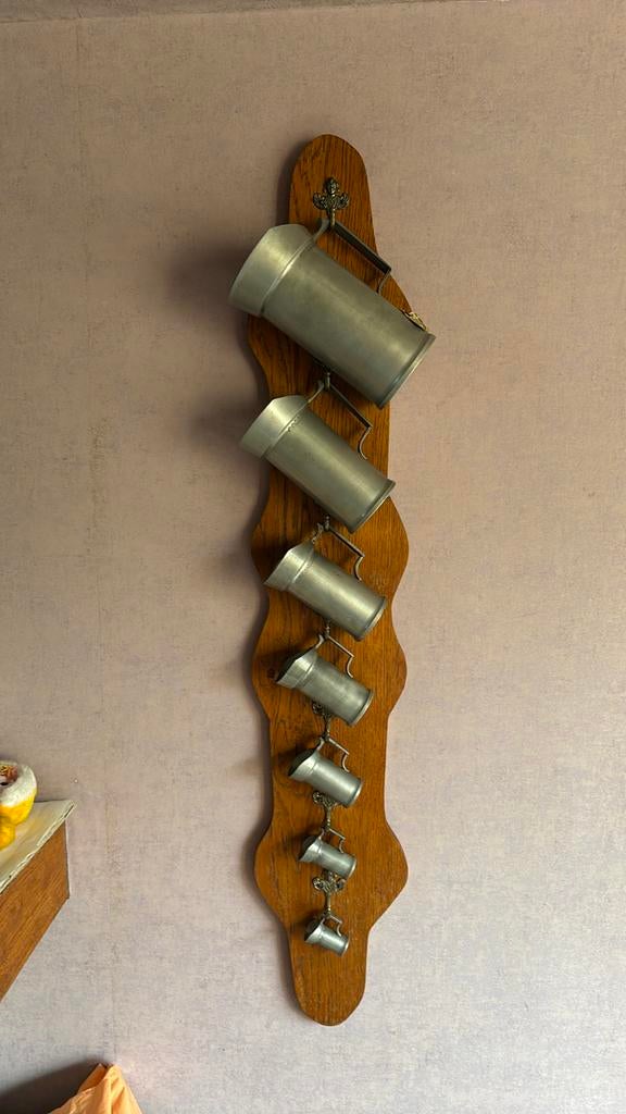 Tinnen maatbekers, Antiek en Kunst, Ophalen of Verzenden