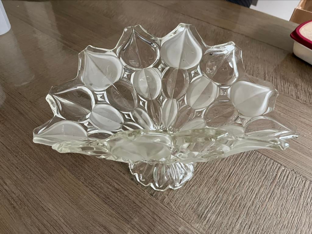 Excentrieke en exclusieve fruitschaal in perfecte staat, Antiek en Kunst, Ophalen of Verzenden