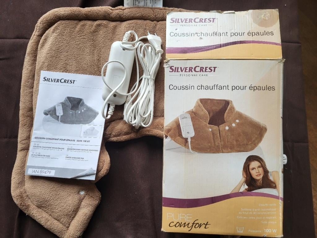 Coussin chauffant pour les épaules et la nuque SILVERCREST, Enlèvement ou Envoi, Utilisé, Autres types