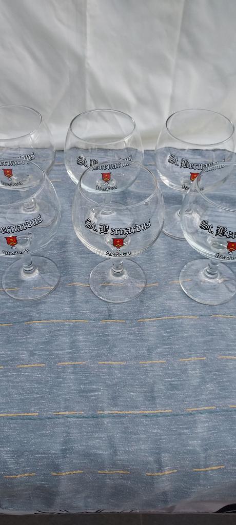 St-Bernardus  Watou 33cl glazen er zijn 11stuks, Ophalen, Gebruikt, Bierglas