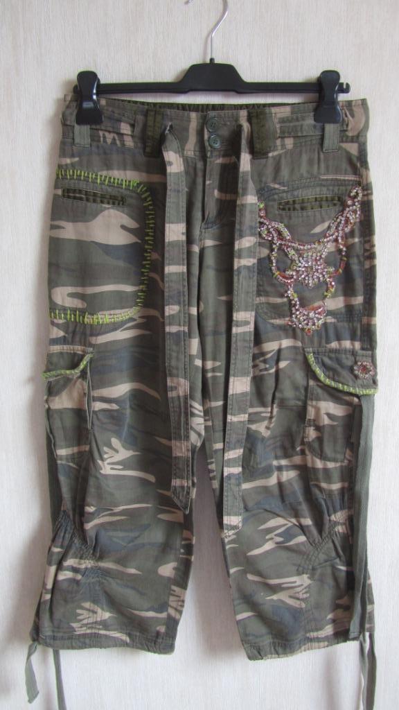 camouflage damesbroek S, Overige kleuren, Ophalen of Verzenden, Driekwart, SPY
