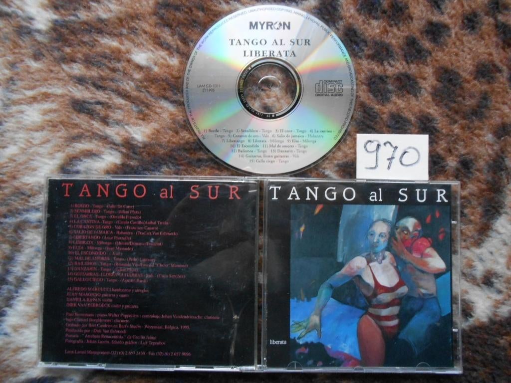 CD - Tango al Sur Liberata, Enlèvement ou Envoi, Utilisé