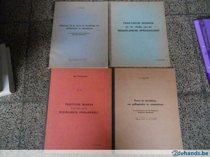 - Boek - 4 Boekjes / Spraakkunst -, Ophalen of Verzenden, Gelezen