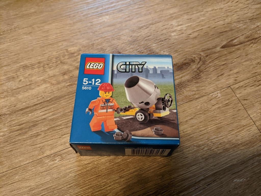 Lego city betonmolen 5610, Ophalen of Verzenden, Zo goed als nieuw, Lego