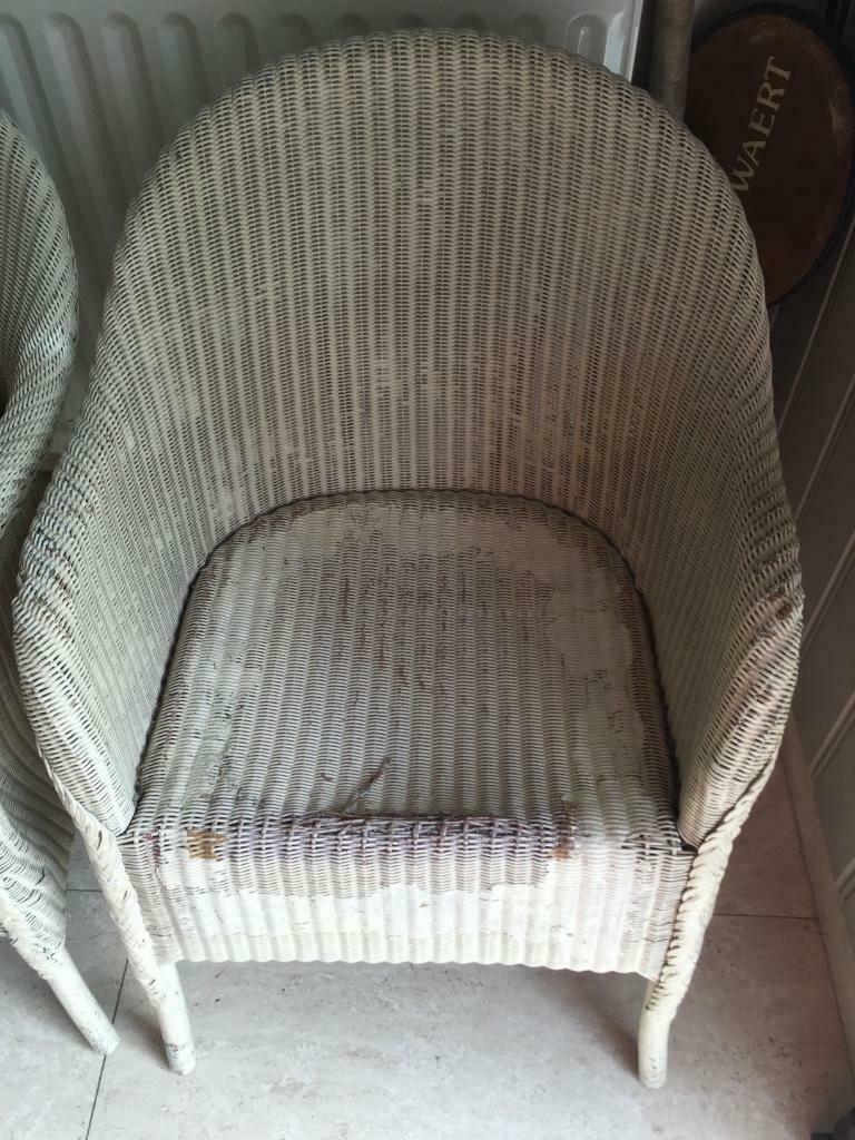 1oud decoratief lloyd loom stoeltje, Ophalen