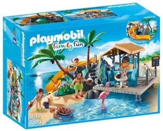 Playmobil vakantie eiland, Ophalen of Verzenden, Zo goed als nieuw