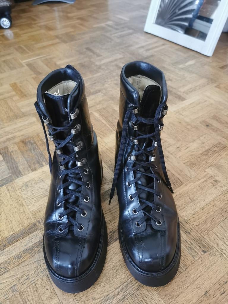 Boots paraboot, Comme neuf, Noir