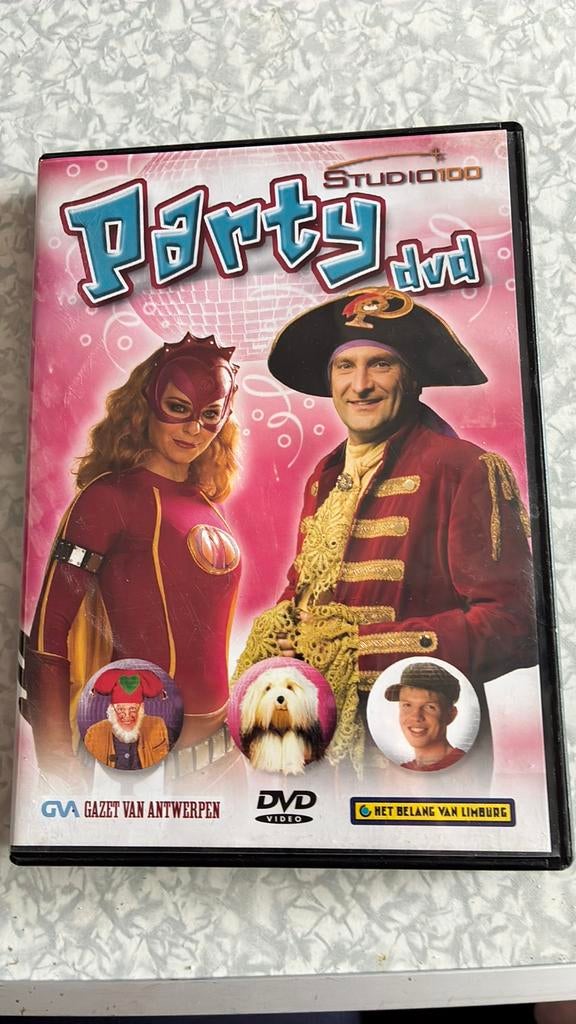 Party dvd studio100, Ophalen of Verzenden