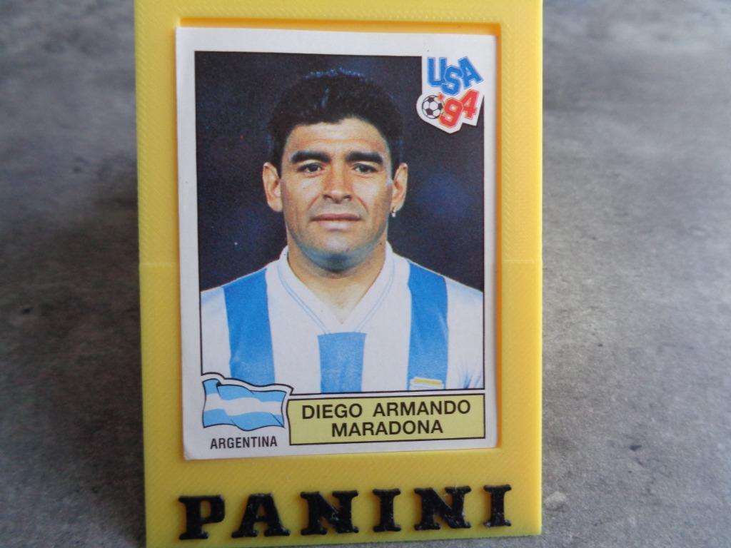 PANINI VOETBAL STICKER WORLD CUP USA 94 MARADONA DIEGO  217, Hobby en Vrije tijd, Stickers en Plaatjes, Sticker, Ophalen of Verzenden