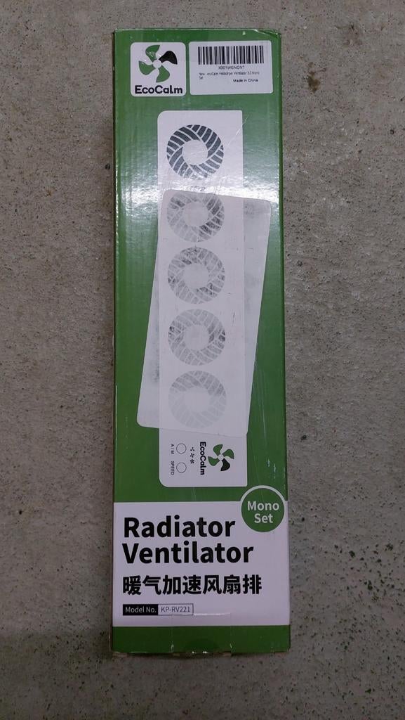 Radiatorventilator nieuw.6 stuks., Enlèvement ou Envoi, Neuf