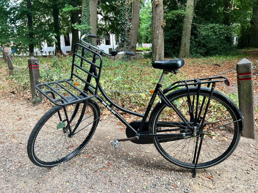 Retro fiets met bagagerek vooraan, Fietsen en Brommers, Ophalen