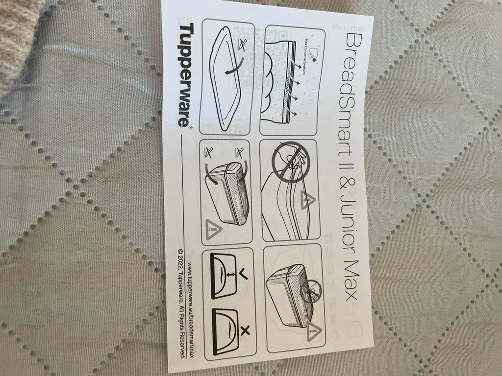 Breadsmart junior Tupperware, Tupperware, Wit, Nieuw, Ophalen of Verzenden
