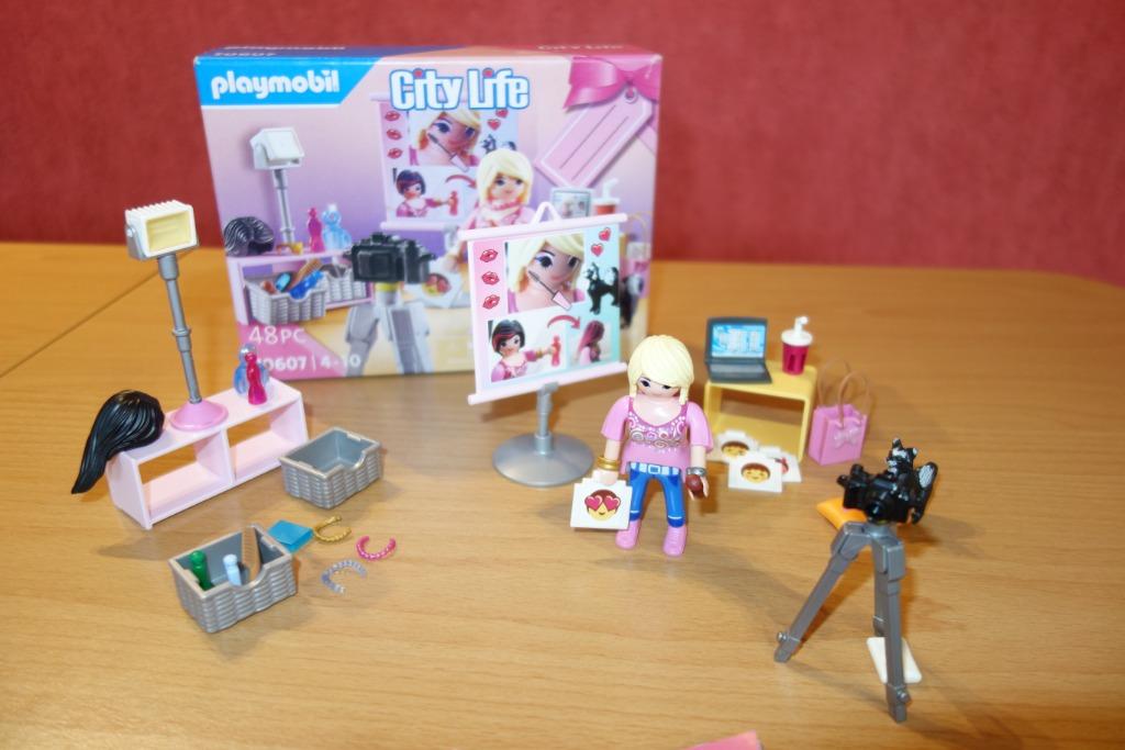 Playmobil City Life70607 set cadeau influenceuse complet, Enlèvement ou Envoi, Comme neuf