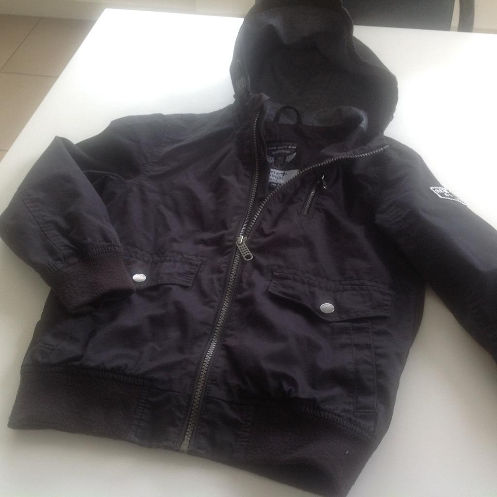 jas/ bloeson zwart maat 128, Enlèvement ou Envoi, Manteau