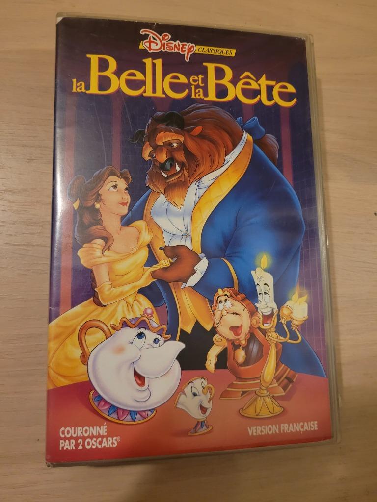 k7 VHS La Belle et la Bête, Enlèvement ou Envoi, Dessin animé, Tous les âges, Comme neuf
